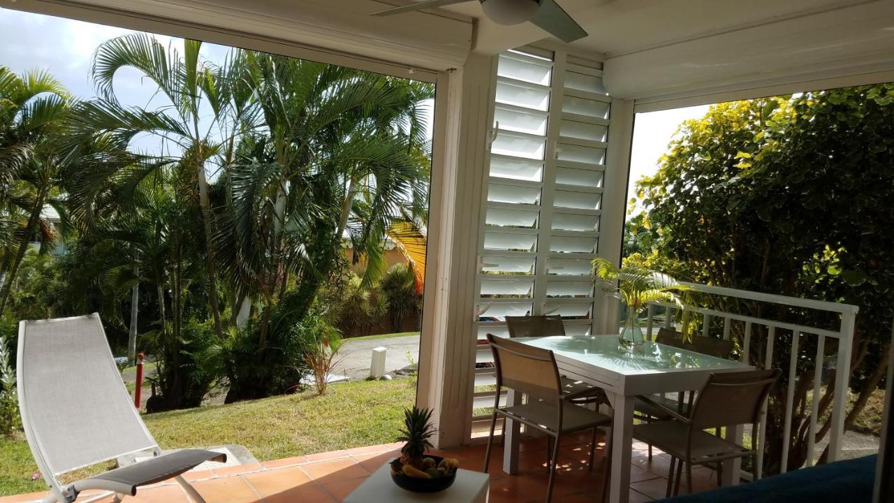 Appartement rez-de-chaussée de villa à 1 minute de la plage Saint-Francois  Exterior foto